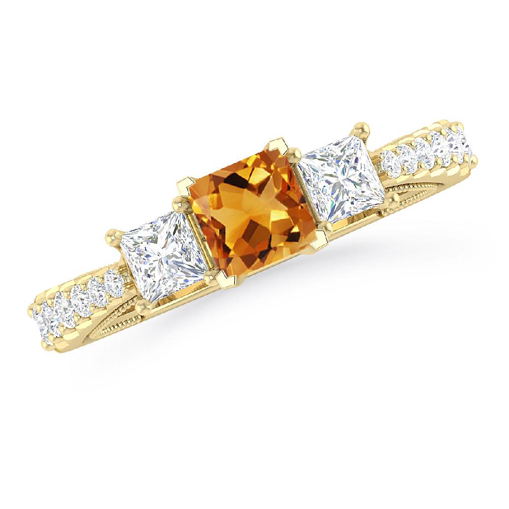 Yellow Gold - Citrine