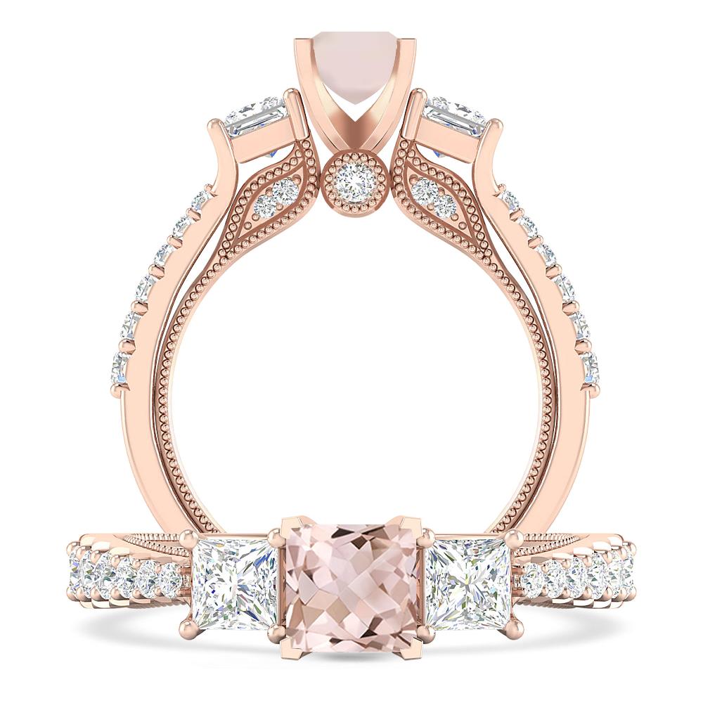 Rose Gold - Morganite