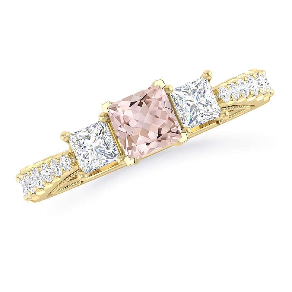 Yellow Gold - Morganite