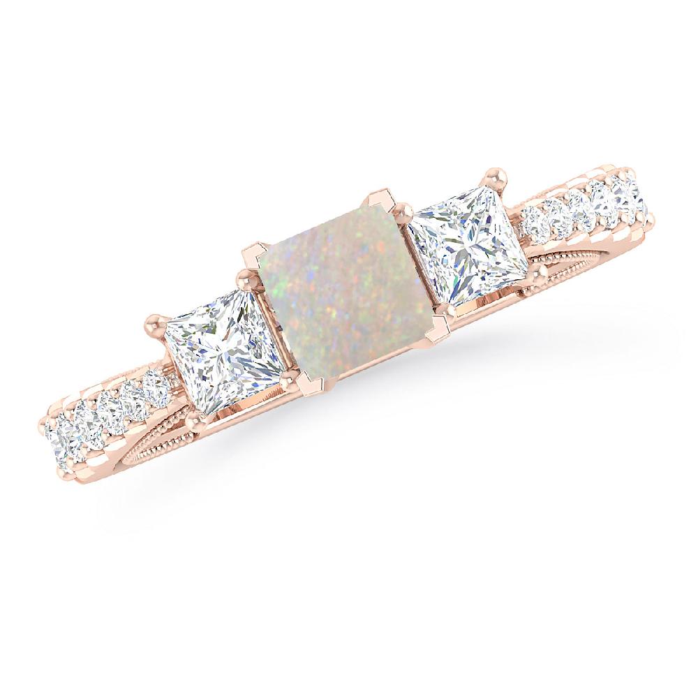 Rose Gold - Opal