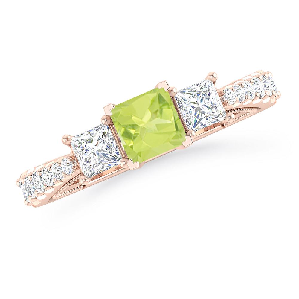 Rose Gold - Peridot