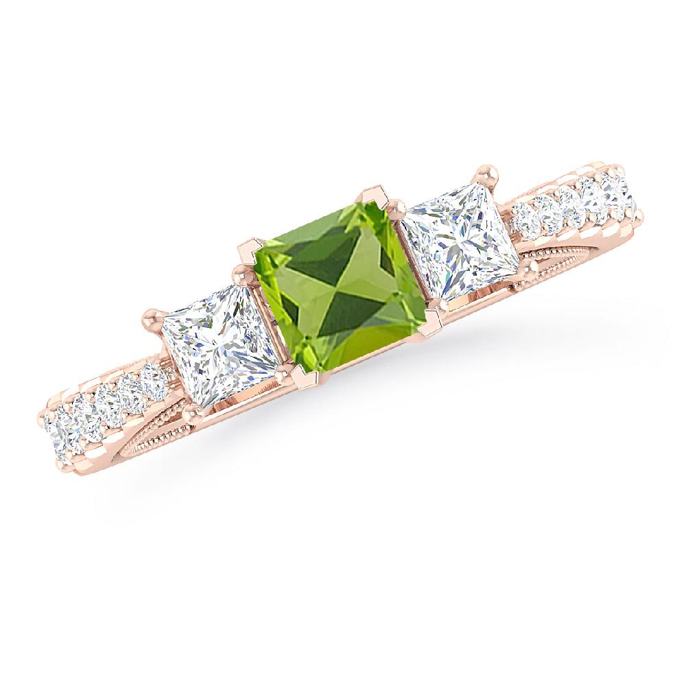 Rose Gold - Peridot