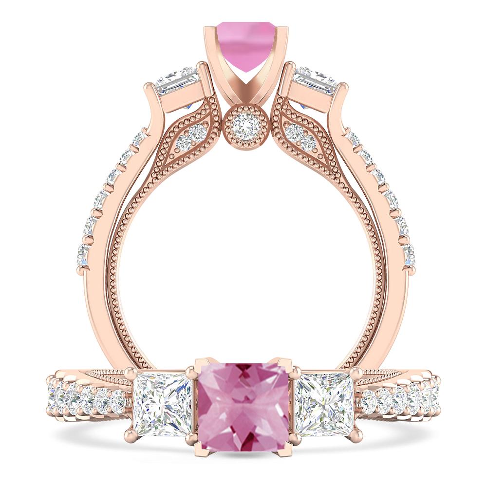 Rose Gold - Pink Tourmaline