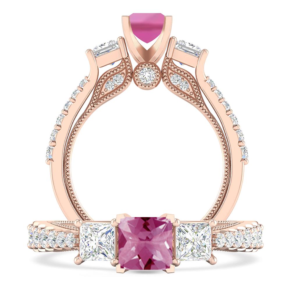 Rose Gold - Pink Tourmaline