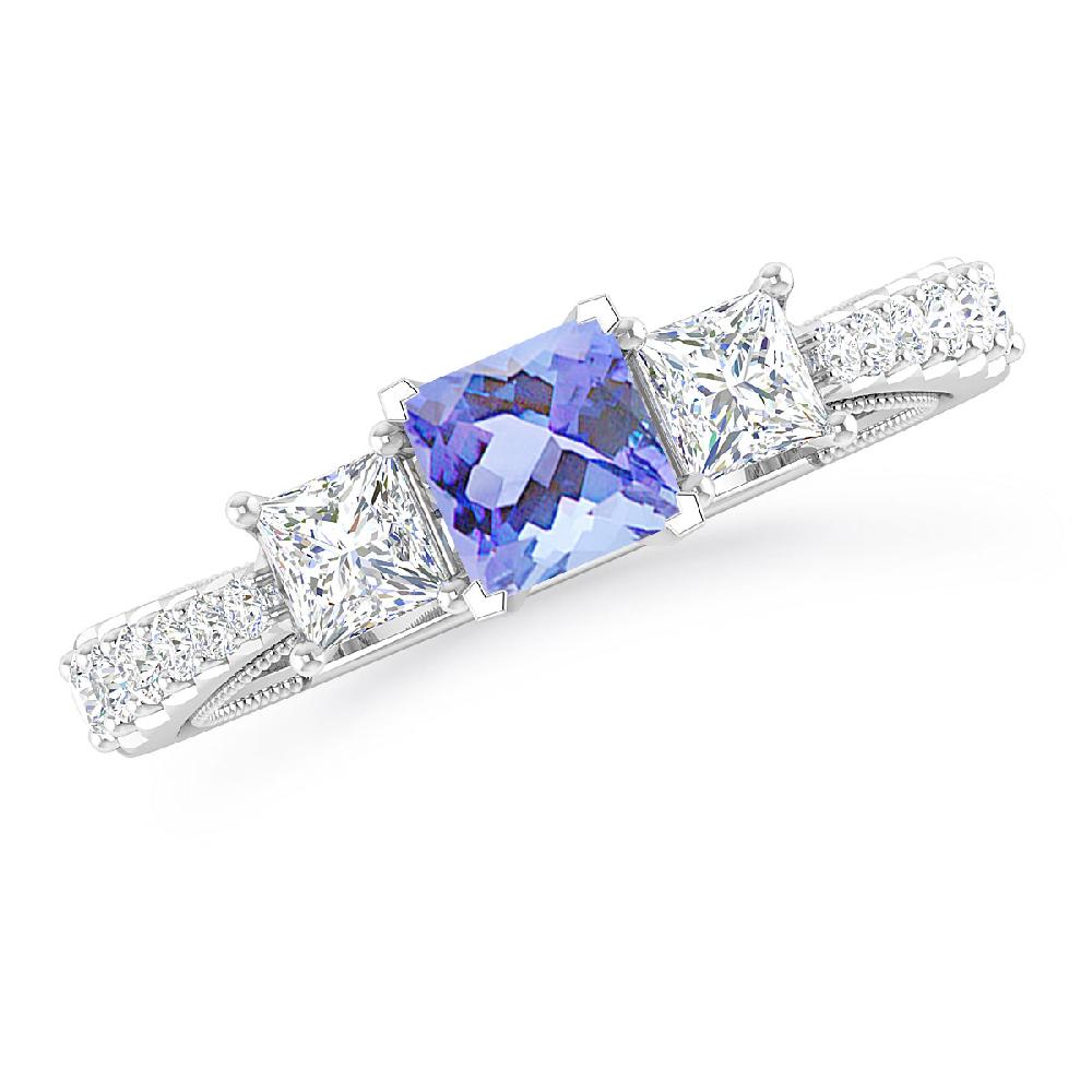 White Gold - Tanzanite