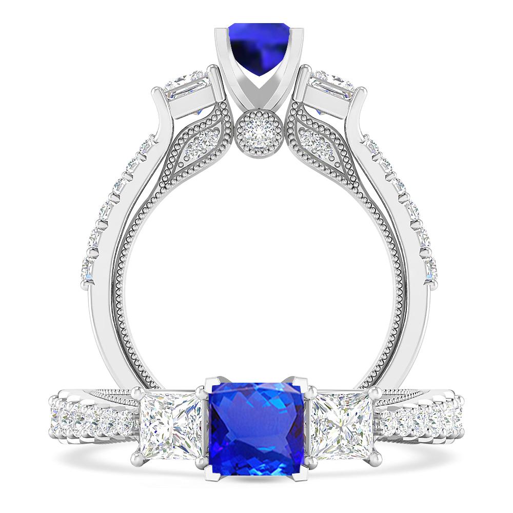 White Gold - Tanzanite