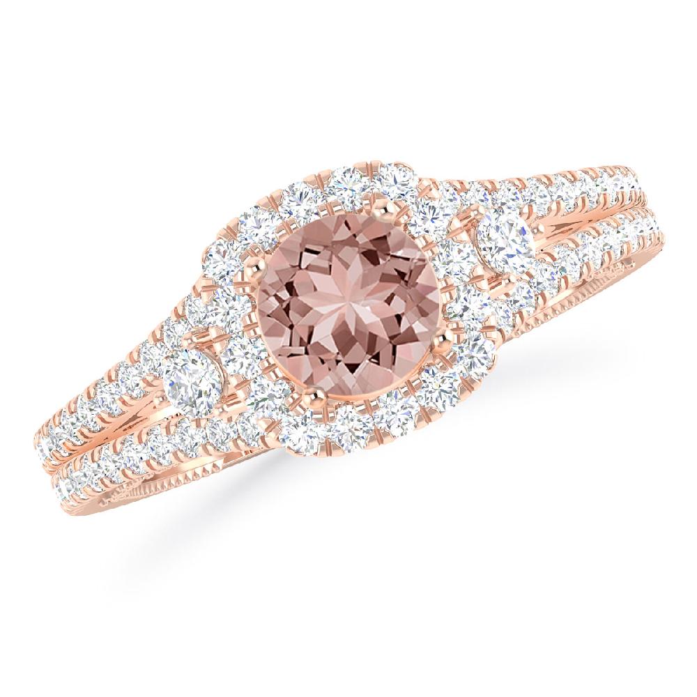 Rose Gold - Morganite