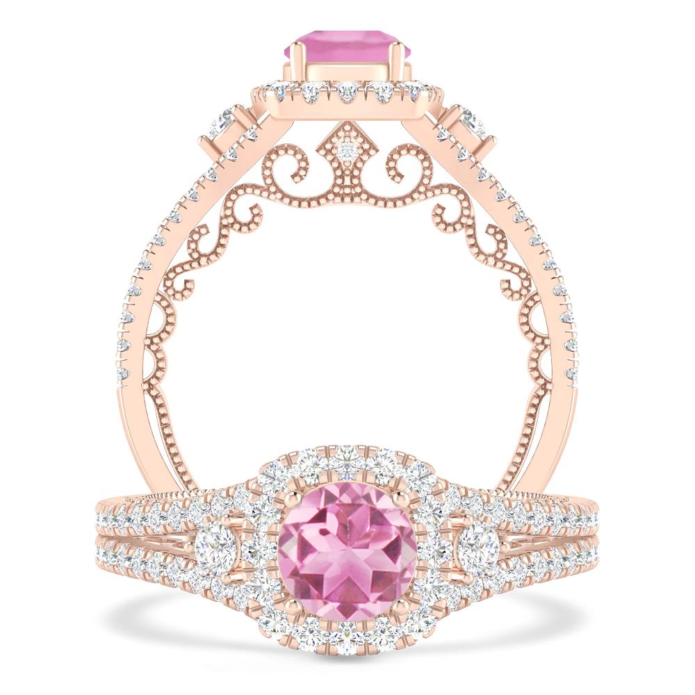 Rose Gold - Pink Tourmaline