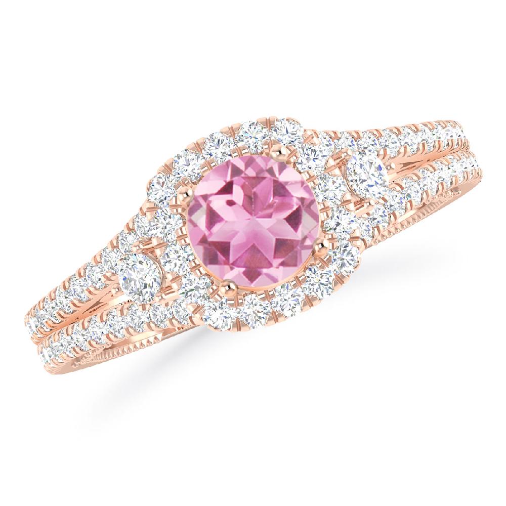 Rose Gold - Pink Tourmaline