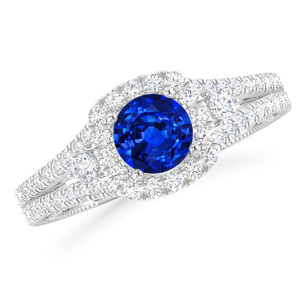 White Gold - Sapphire