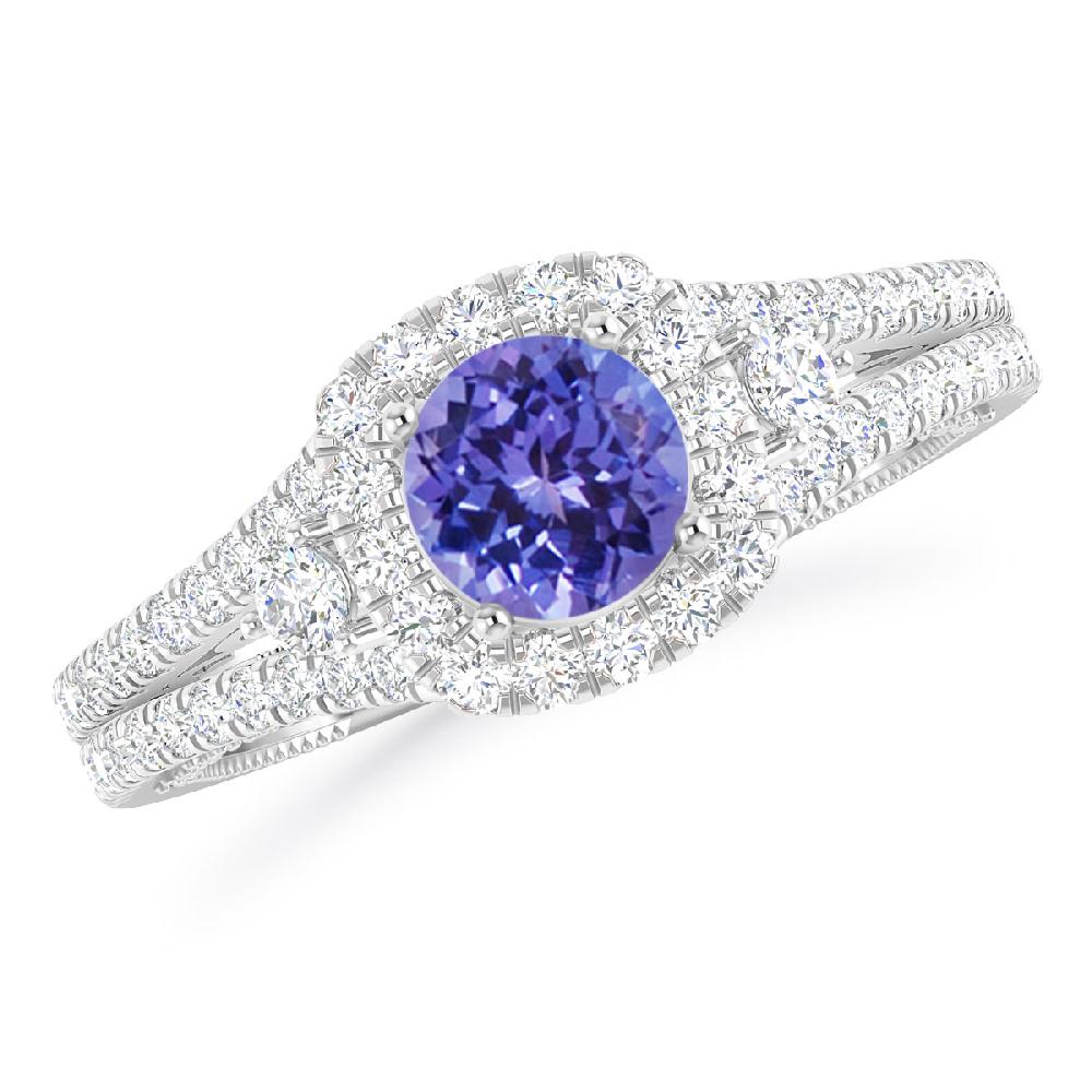 White Gold - Tanzanite