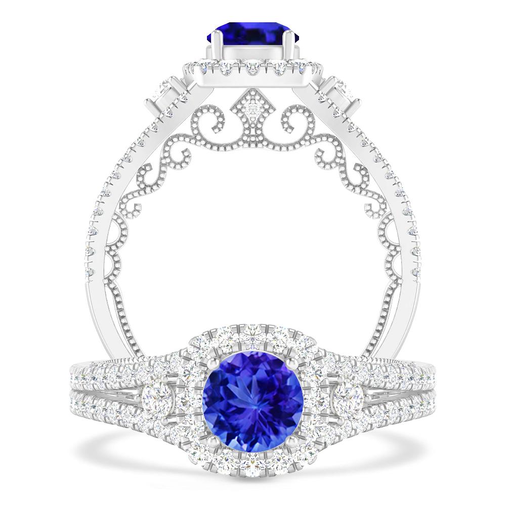 White Gold - Tanzanite