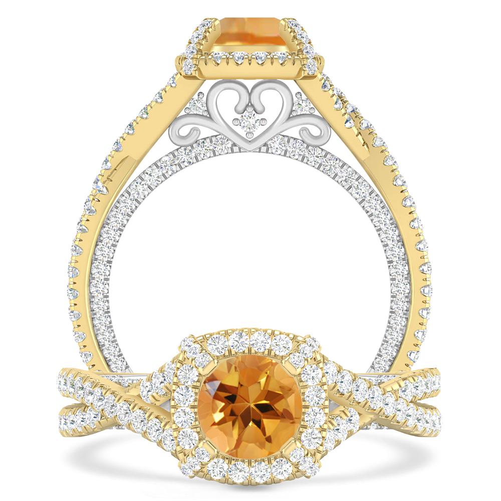Yellow Gold - Citrine