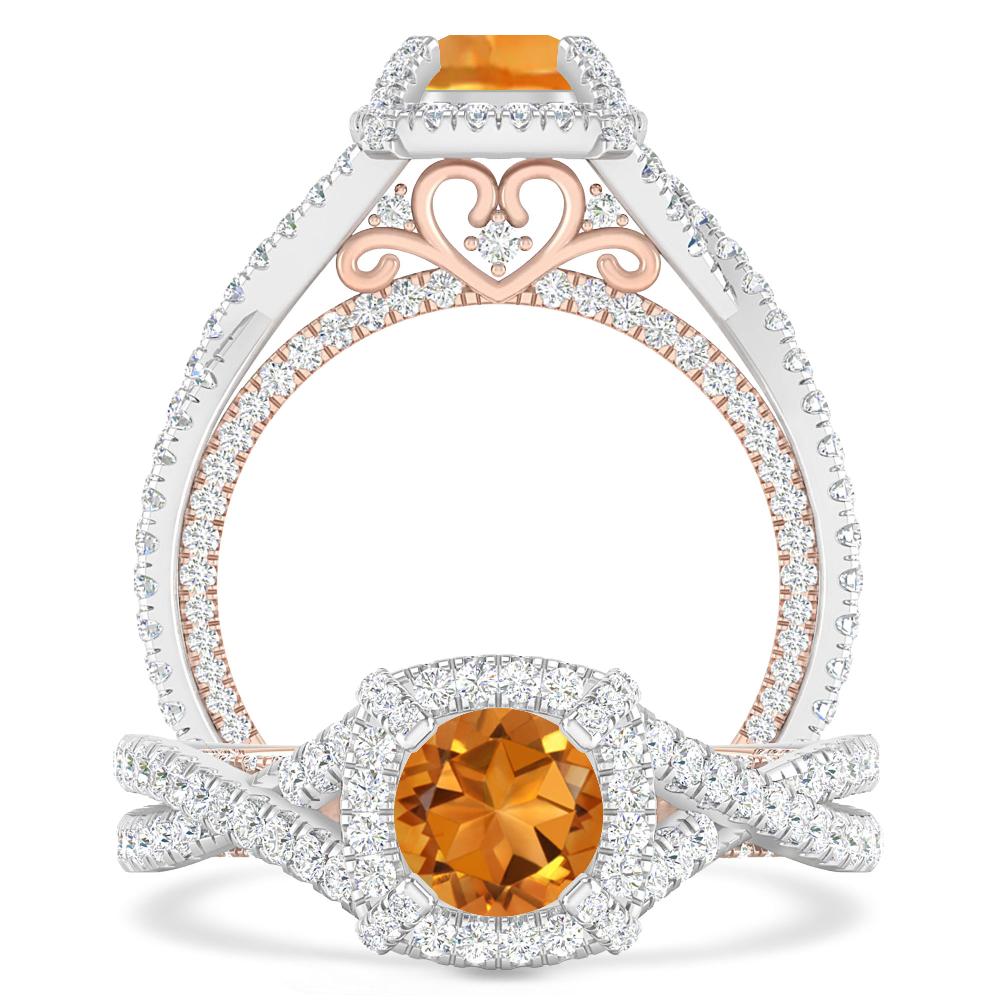 White Gold - Citrine