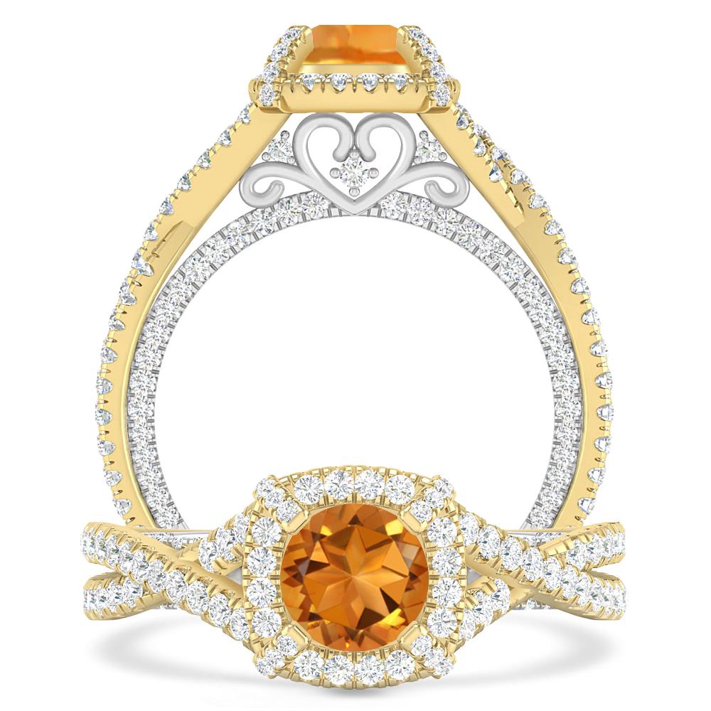 Yellow Gold - Citrine