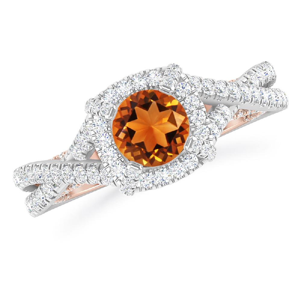 White Gold - Citrine