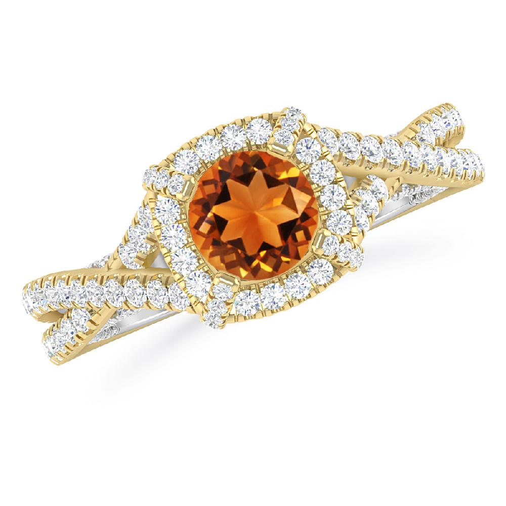 Yellow Gold - Citrine