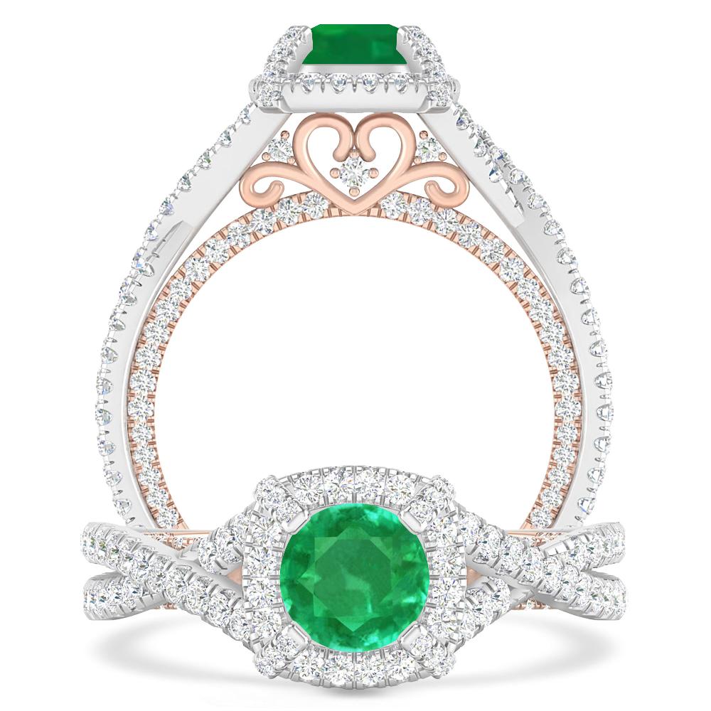 White Gold - Emerald