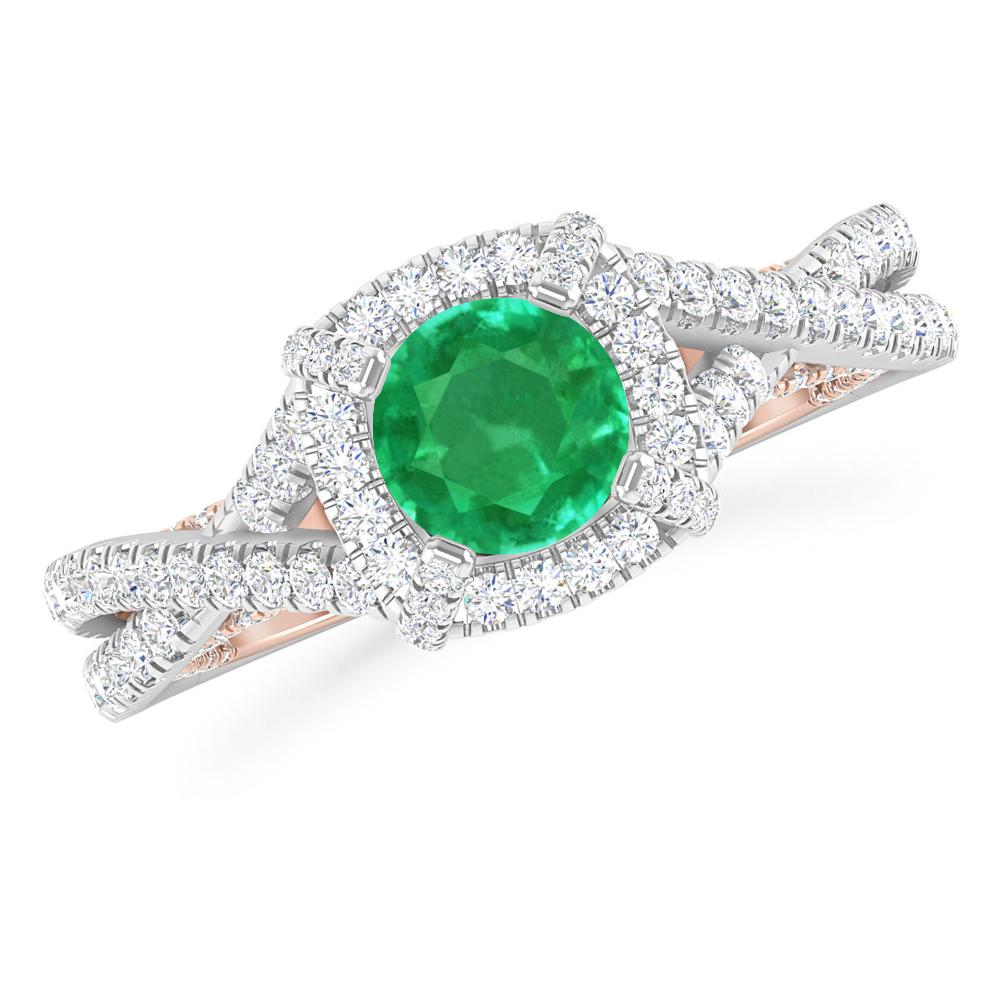 White Gold - Emerald