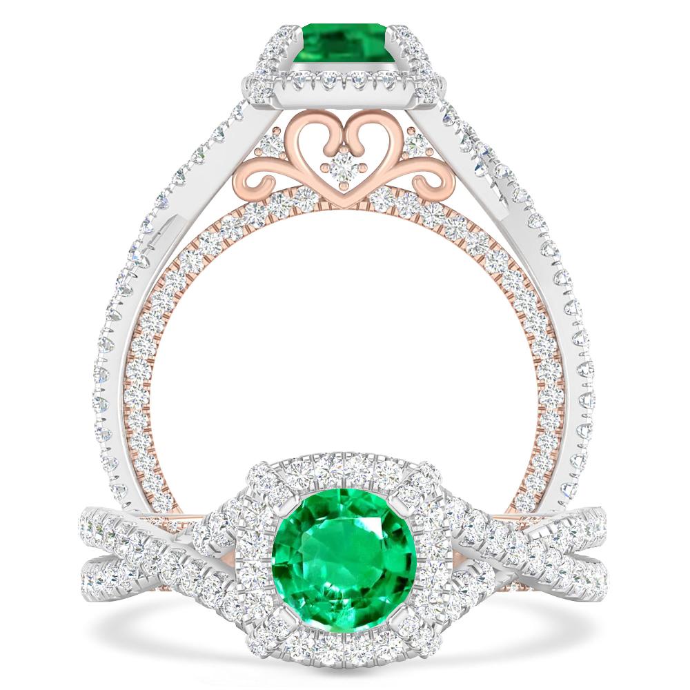 White Gold - Emerald