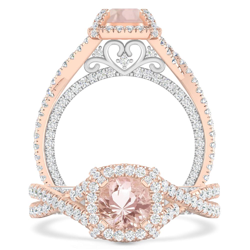 Rose Gold - Morganite