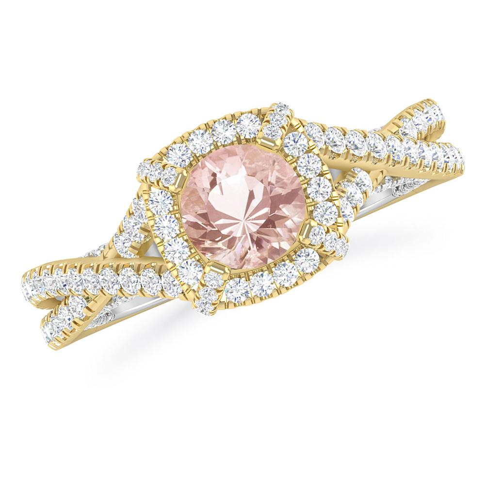 Yellow Gold - Morganite