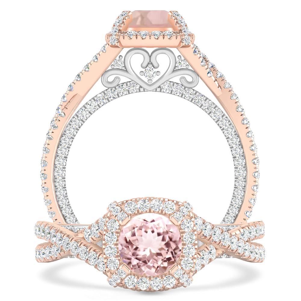 Rose Gold - Morganite