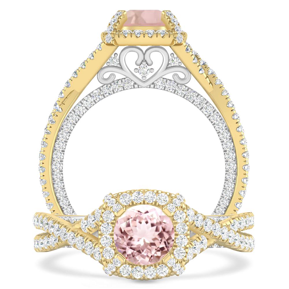 Yellow Gold - Morganite