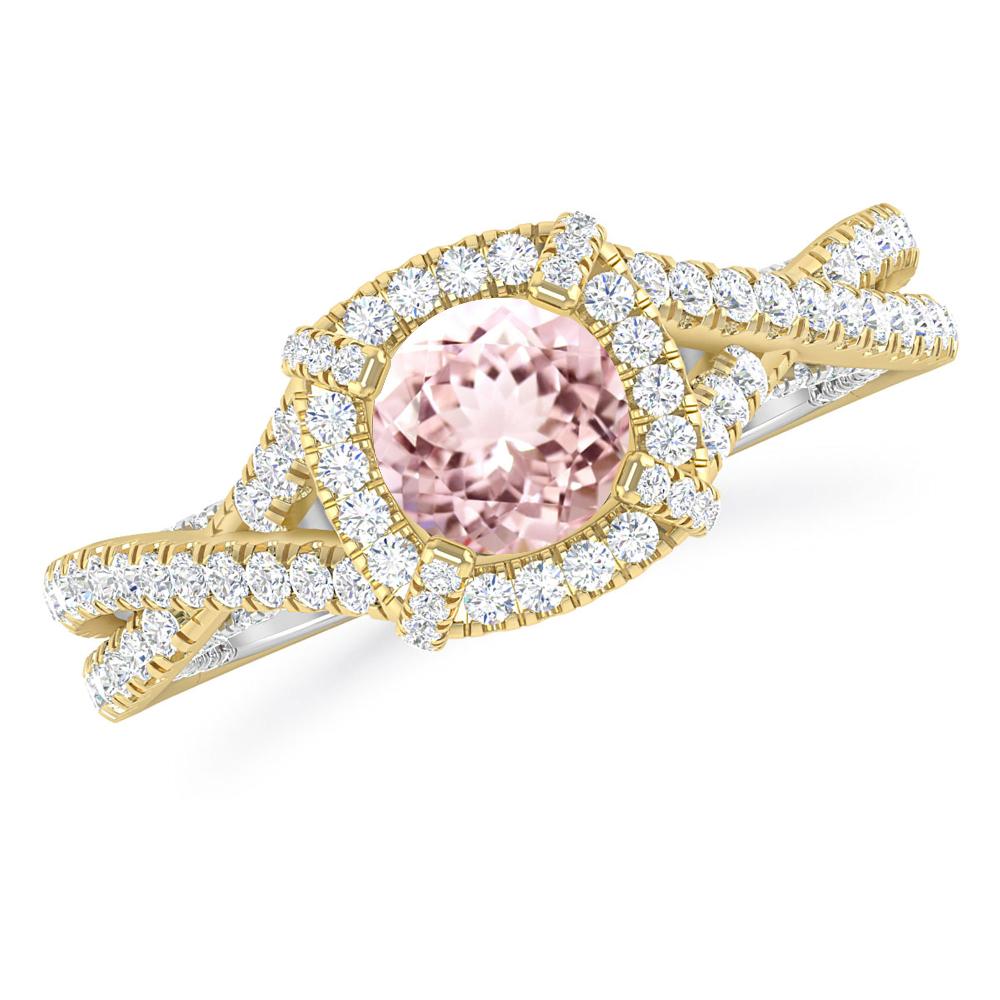 Yellow Gold - Morganite