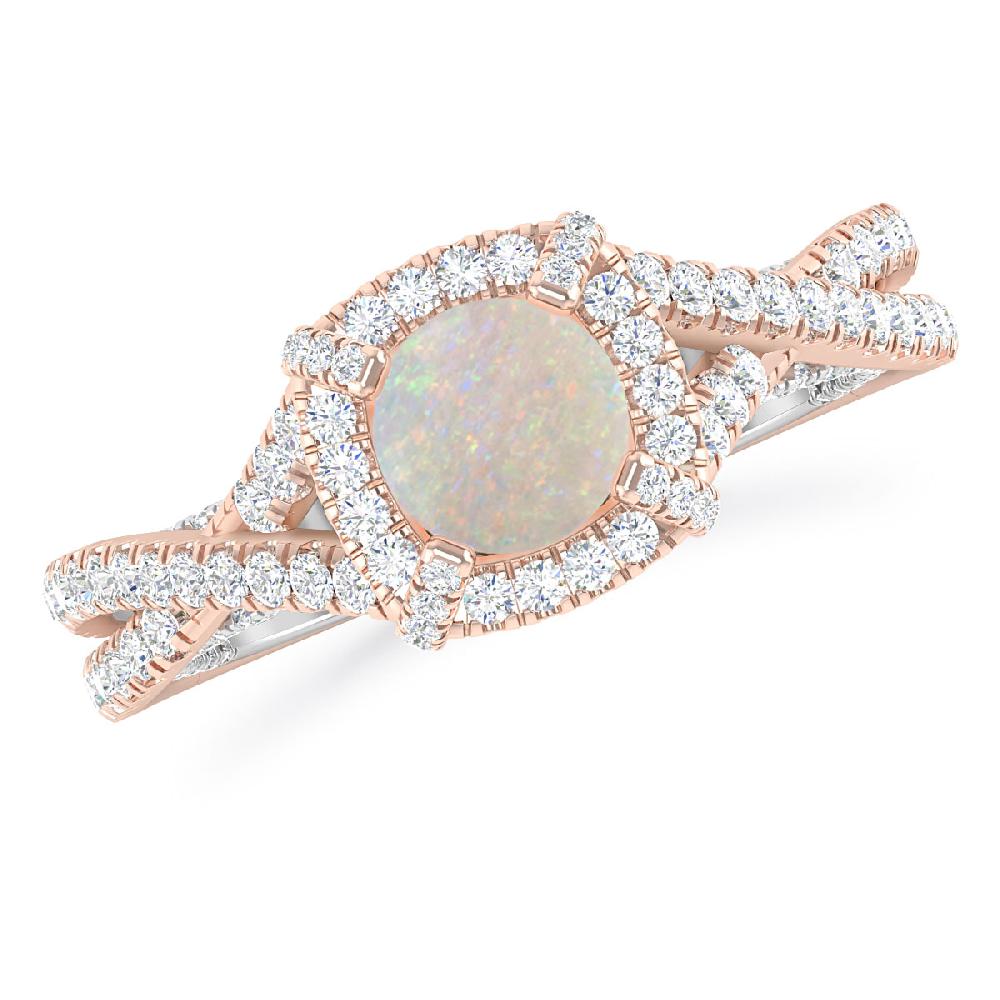 Rose Gold - Opal