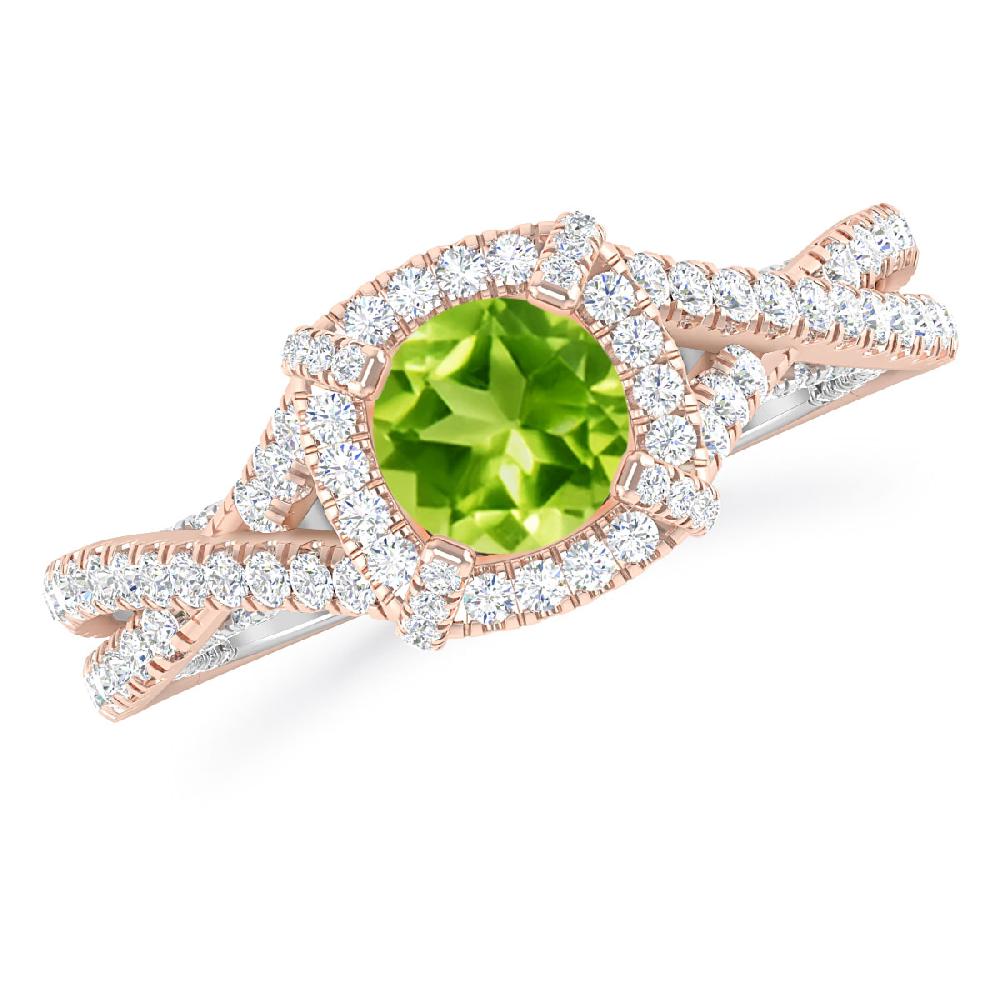 Rose Gold - Peridot