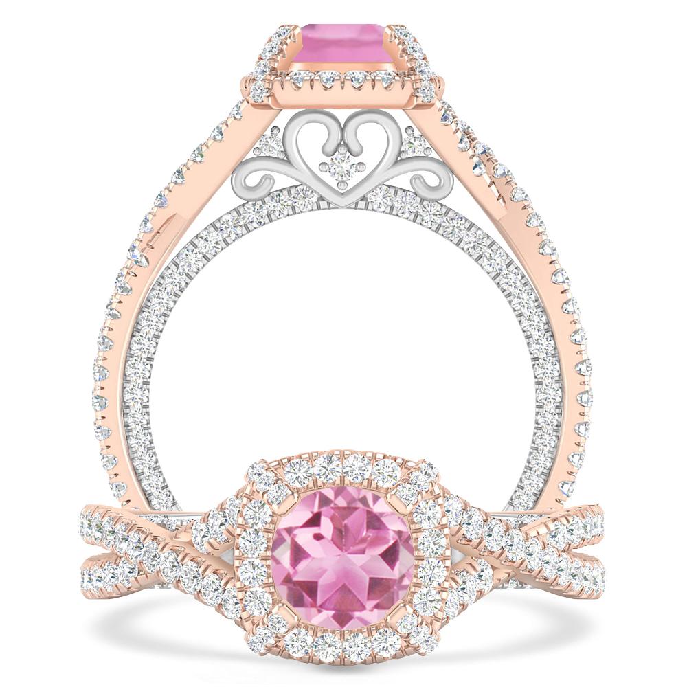 Rose Gold - Pink Tourmaline