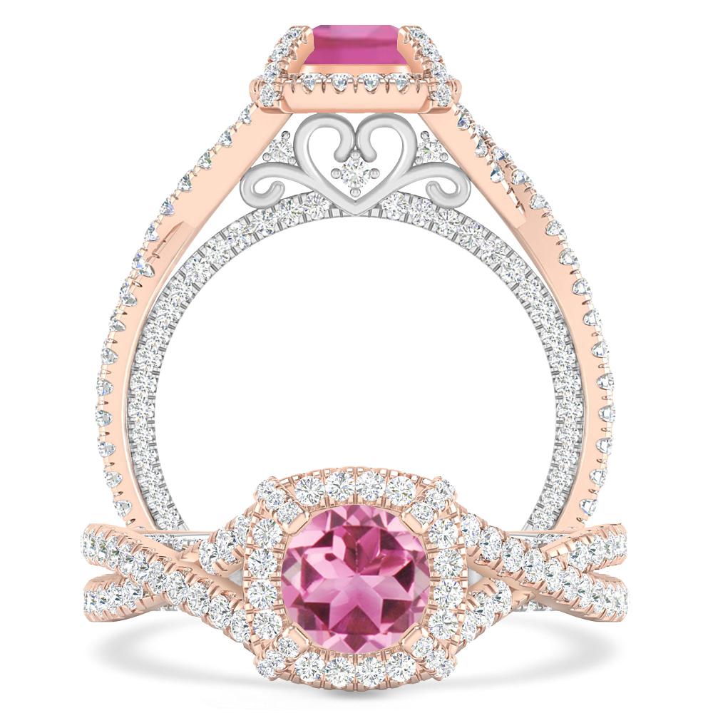 Rose Gold - Pink Tourmaline