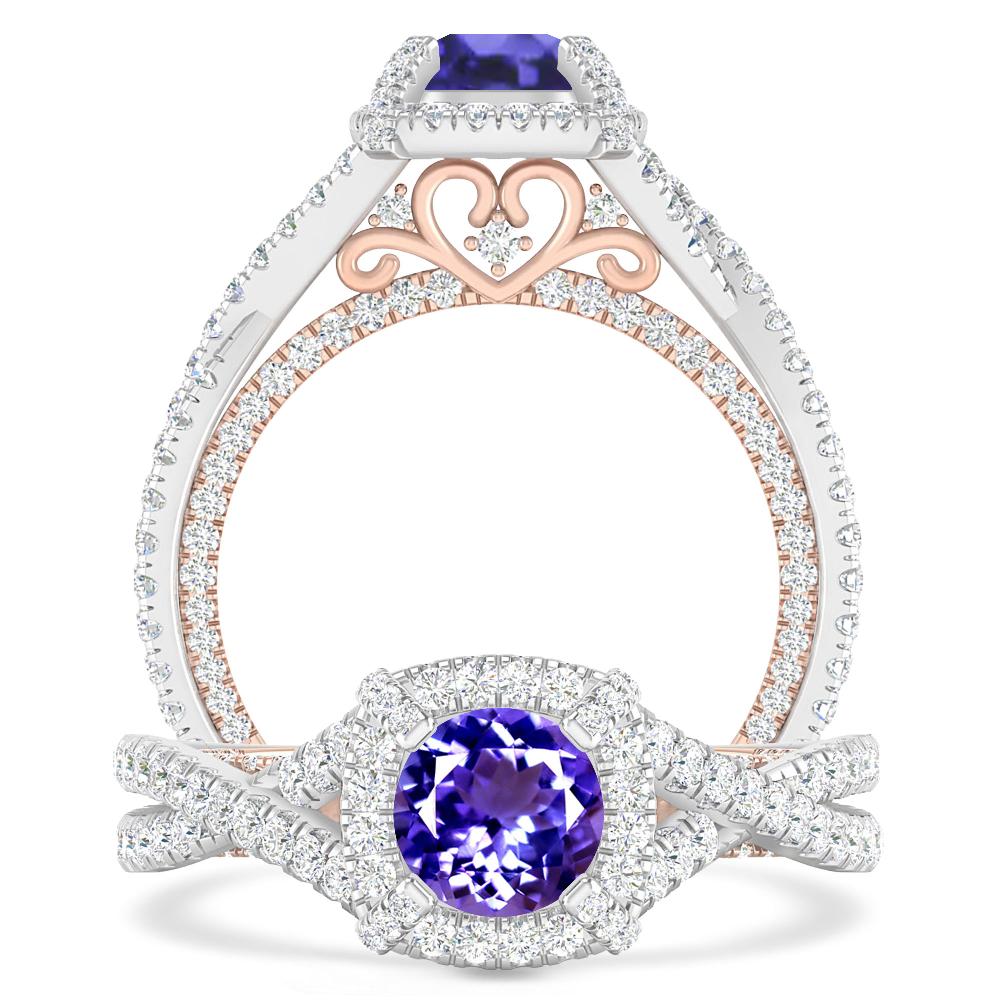 White Gold - Tanzanite