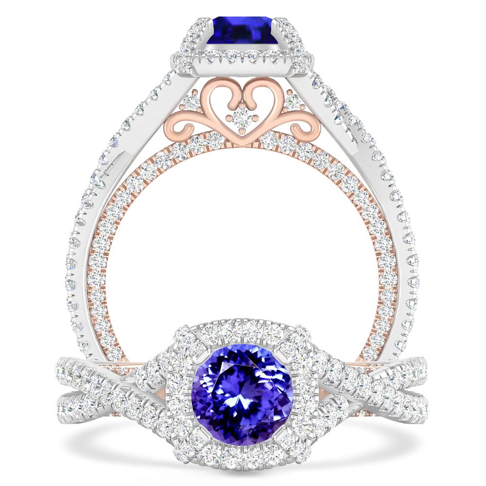 White Gold - Tanzanite