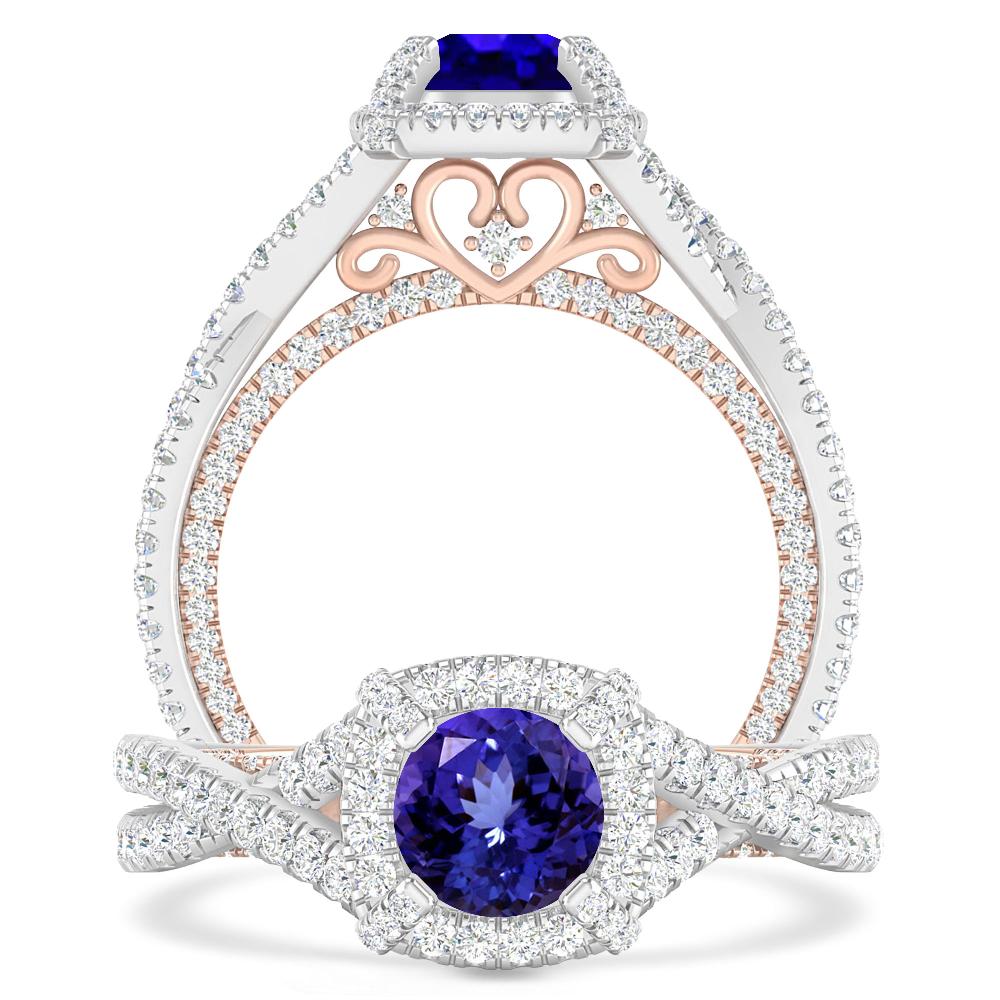 White Gold - Tanzanite