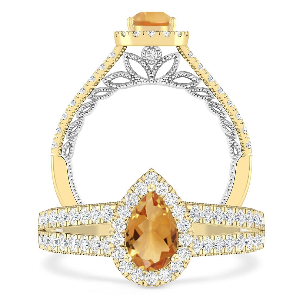 Yellow Gold - Citrine