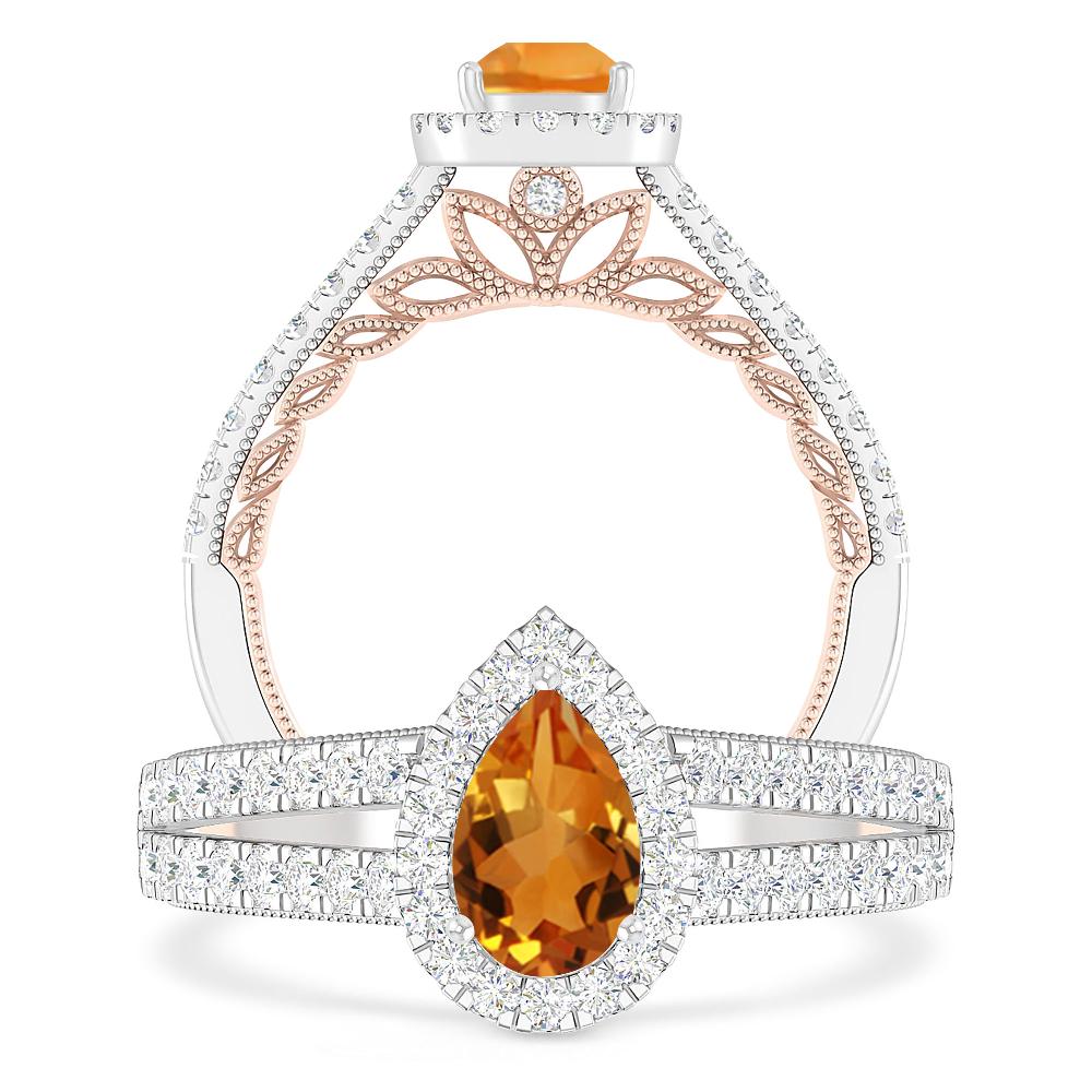 White Gold - Citrine