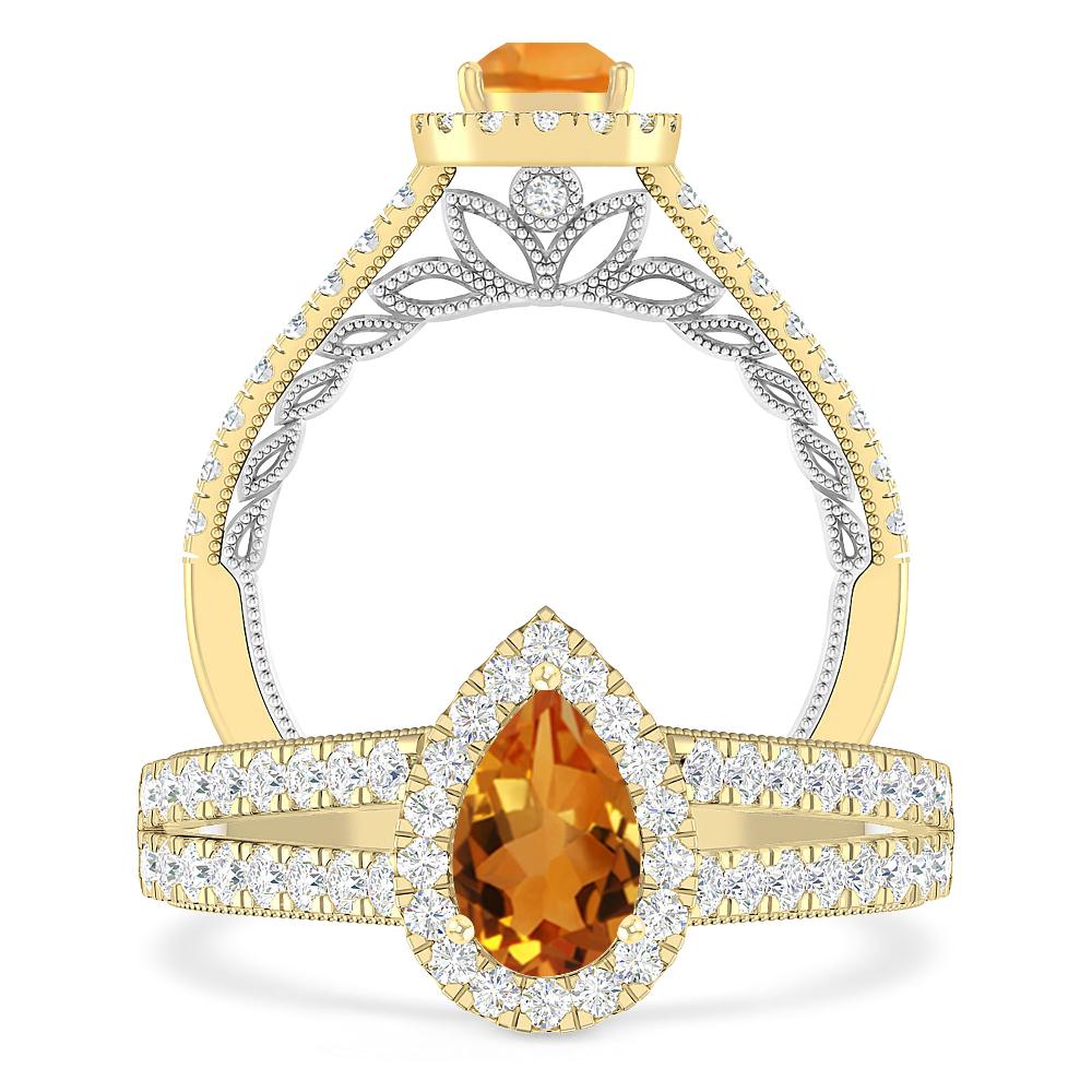 Yellow Gold - Citrine