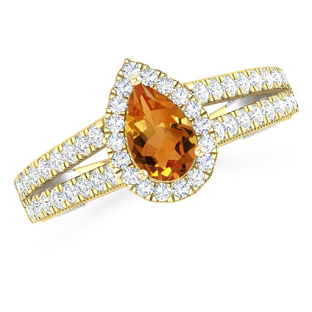 Yellow Gold - Citrine