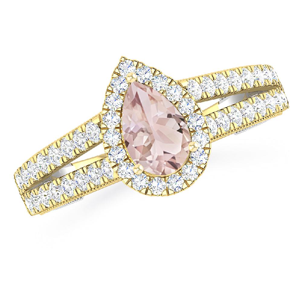Yellow Gold - Morganite