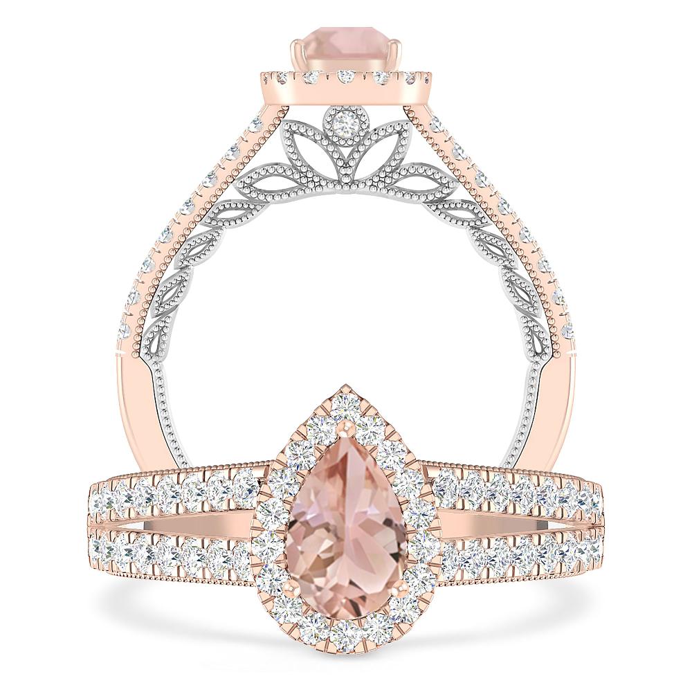 Rose Gold - Morganite