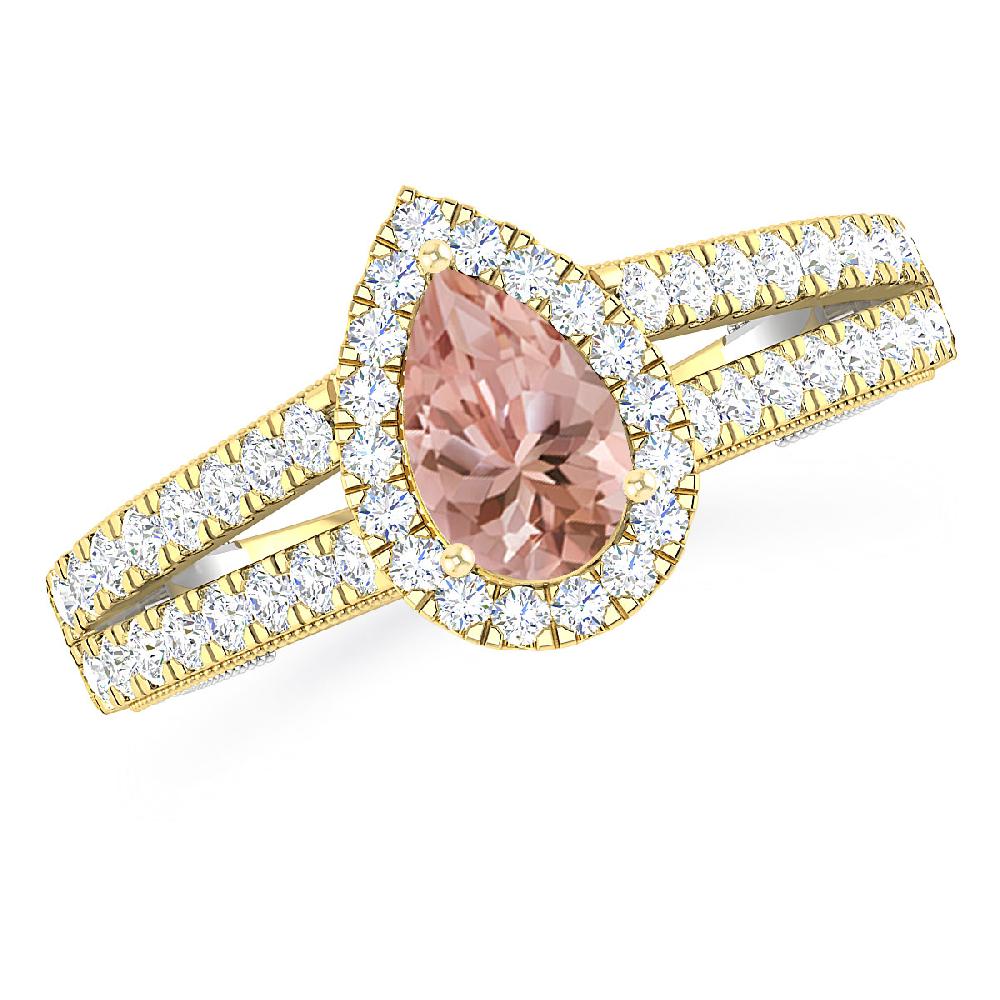 Yellow Gold - Morganite