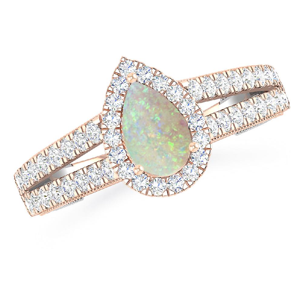 Rose Gold - Opal