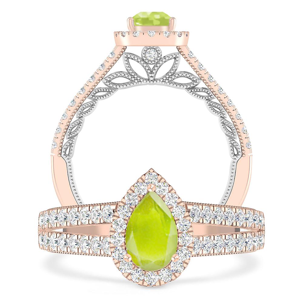Rose Gold - Peridot