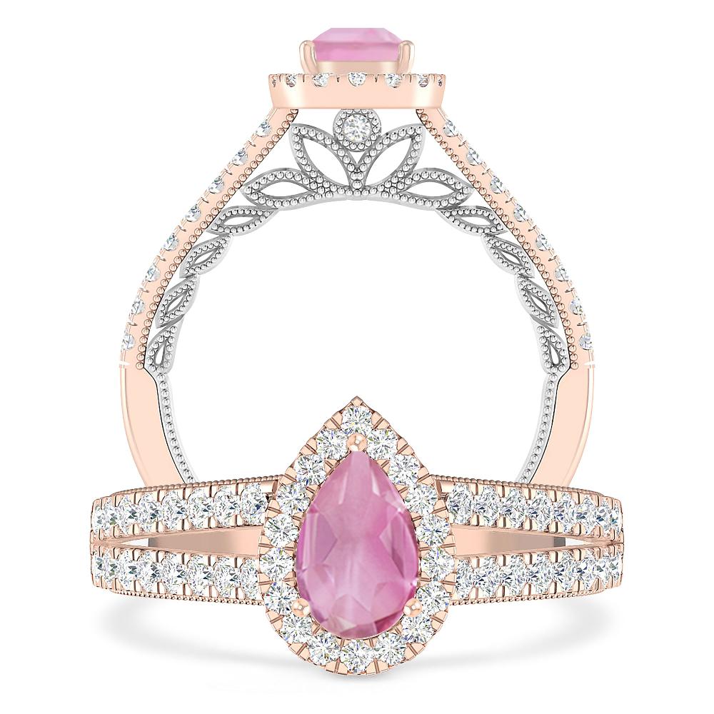 Rose Gold - Pink Tourmaline