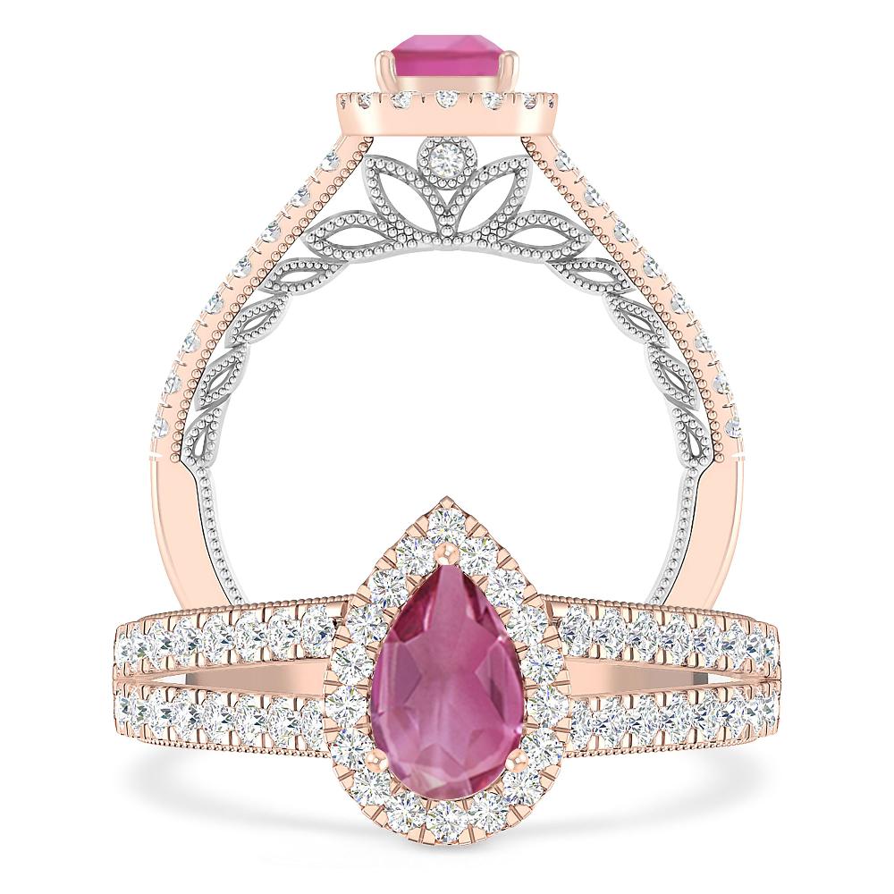 Rose Gold - Pink Tourmaline