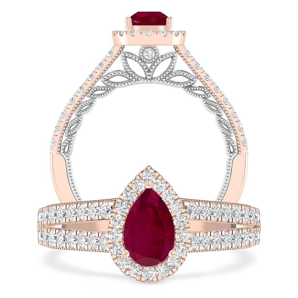 Rose Gold - Ruby