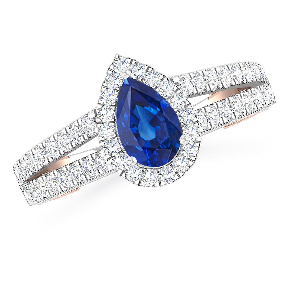 White Gold - Sapphire