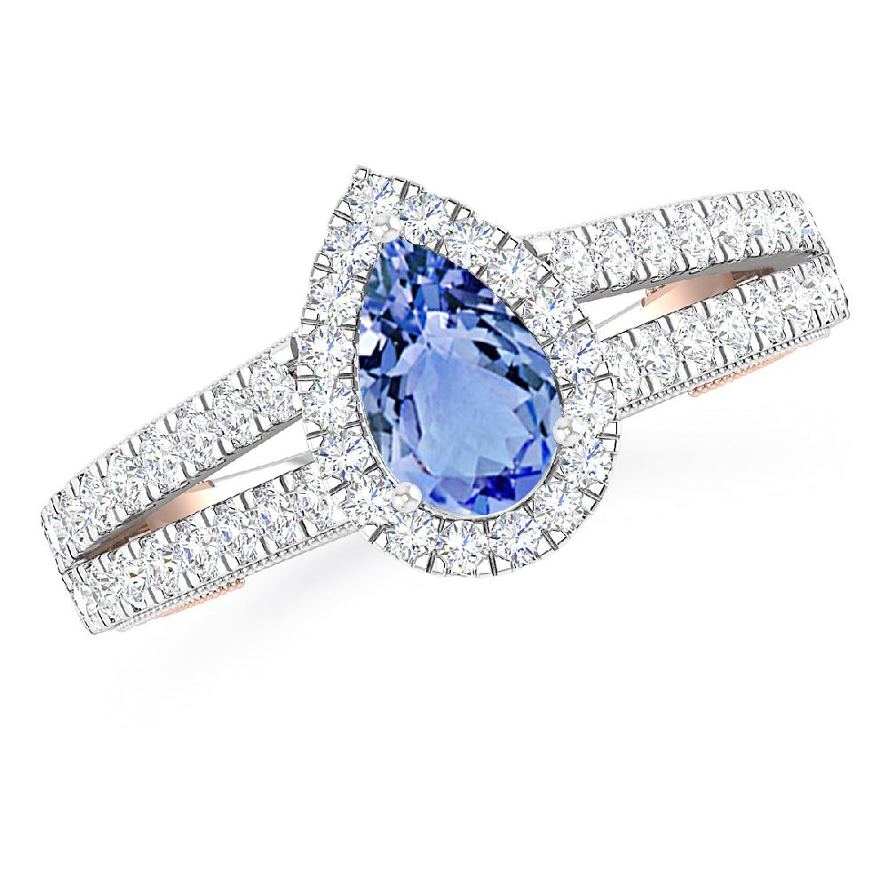 White Gold - Tanzanite